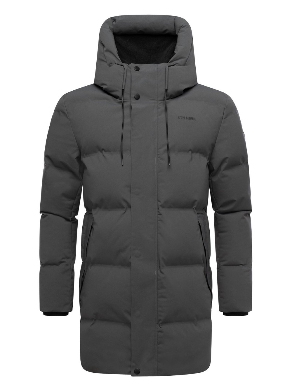 Thumbnail - STONE HARBOUR Kurzmantel Herren grau, L