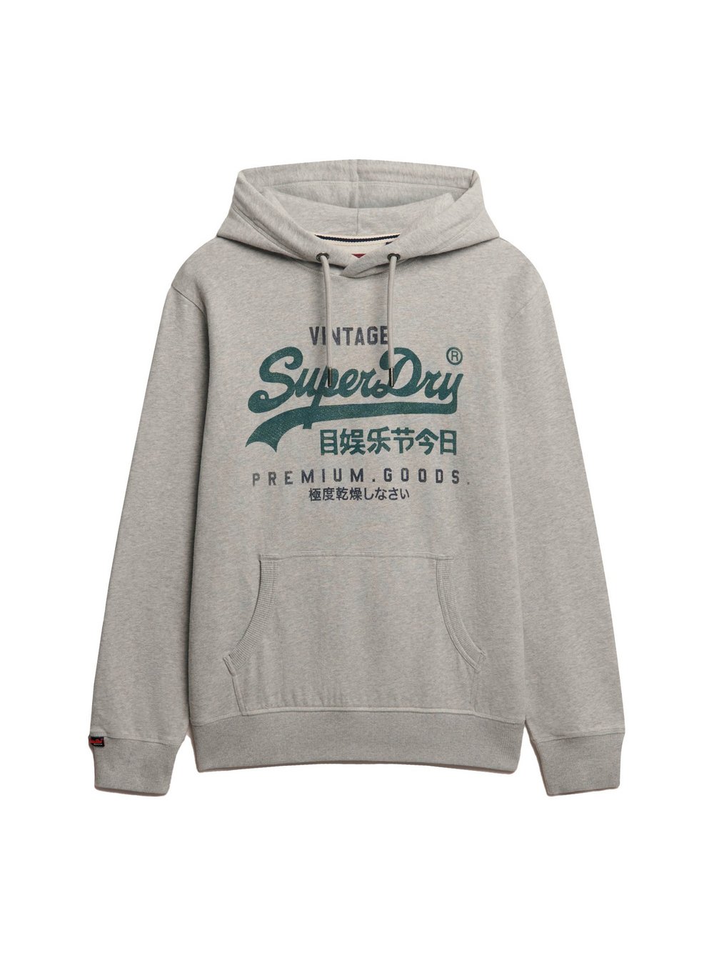 Thumbnail - Superdry Sweatshirt Herren Baumwolle grau, M