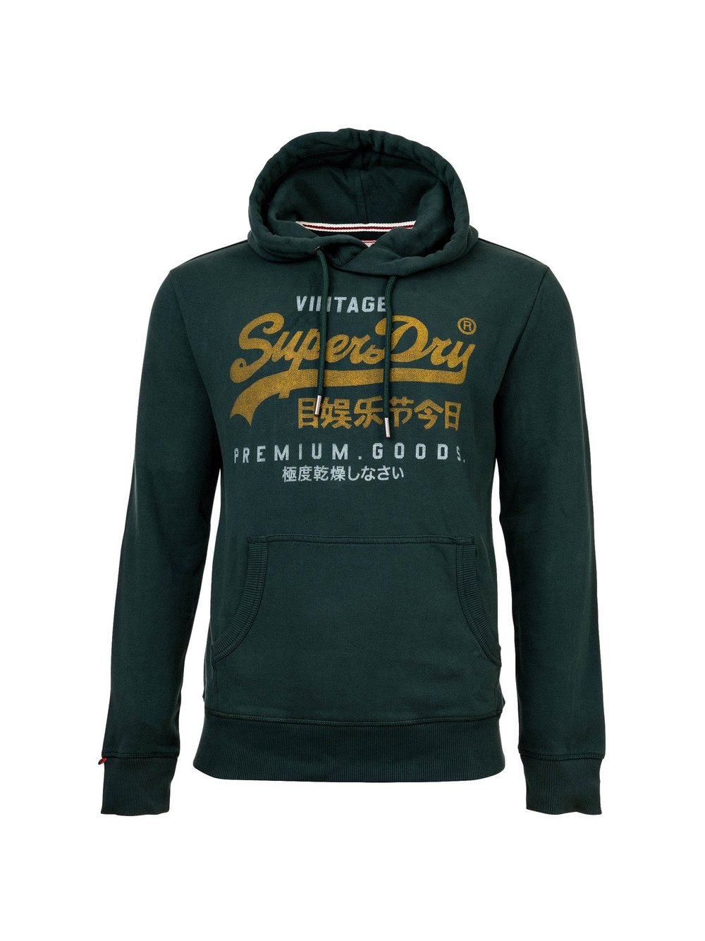 Thumbnail - Superdry Sweatshirt Herren Baumwolle grün, M