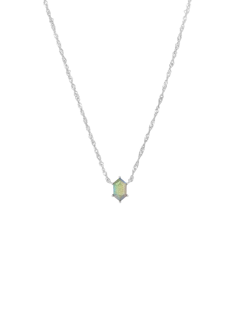 NOELANI Kette mit Anhänger Damen Sterlingsilber silber, 45