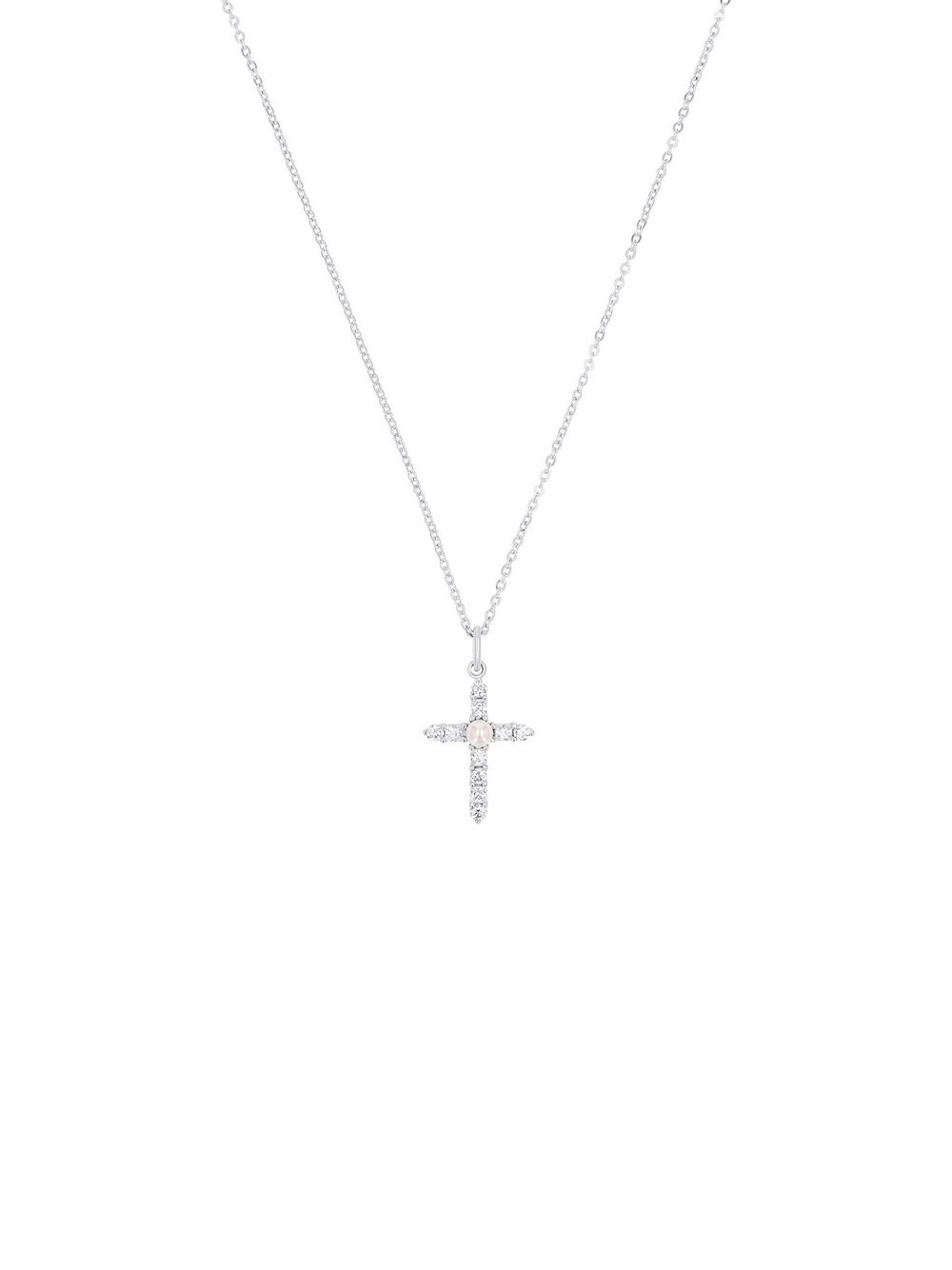 amor Halsketten Damen Sterlingsilber silber, 45