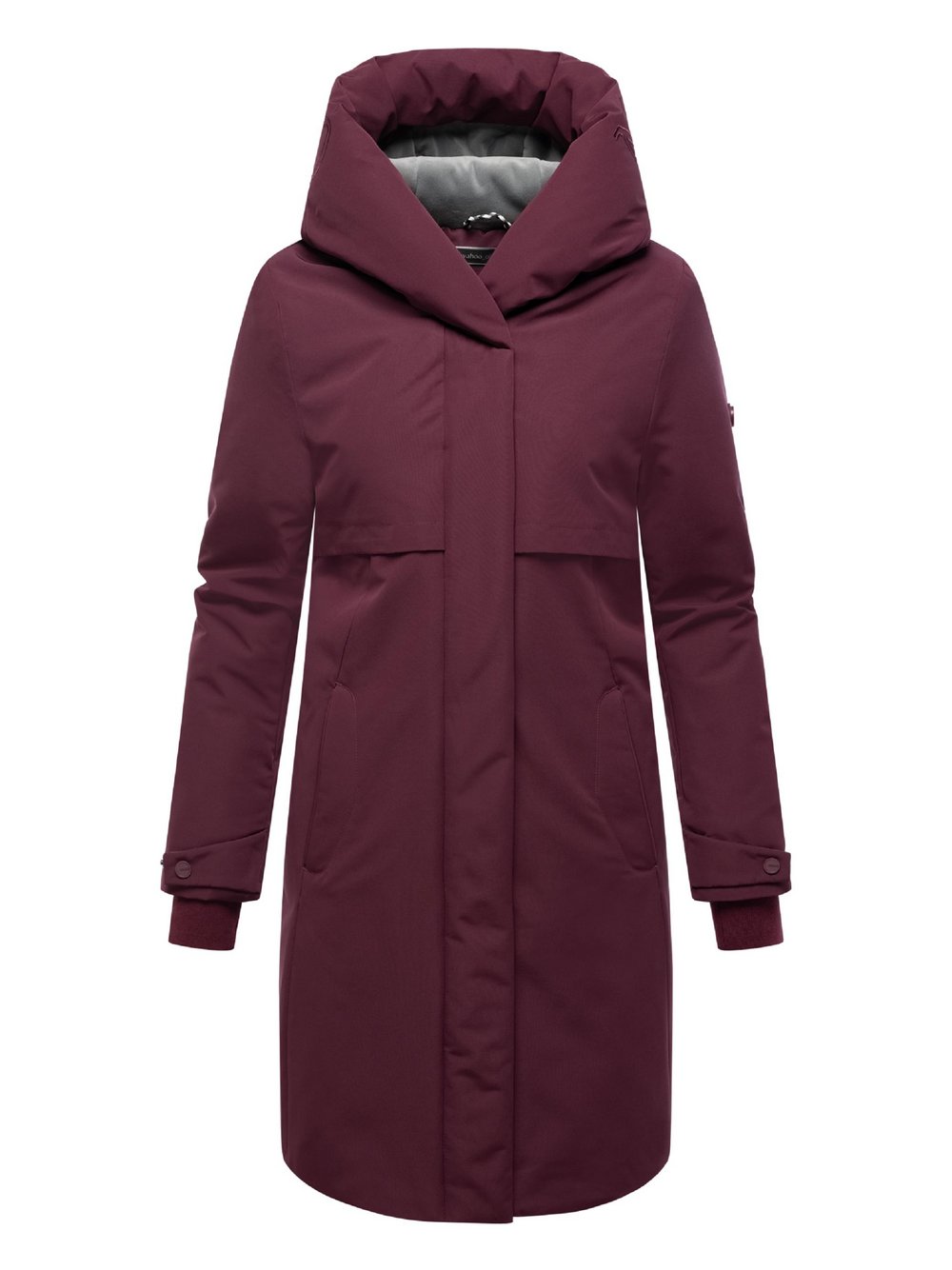 Thumbnail - Navahoo Wintermantel Damen rot, L