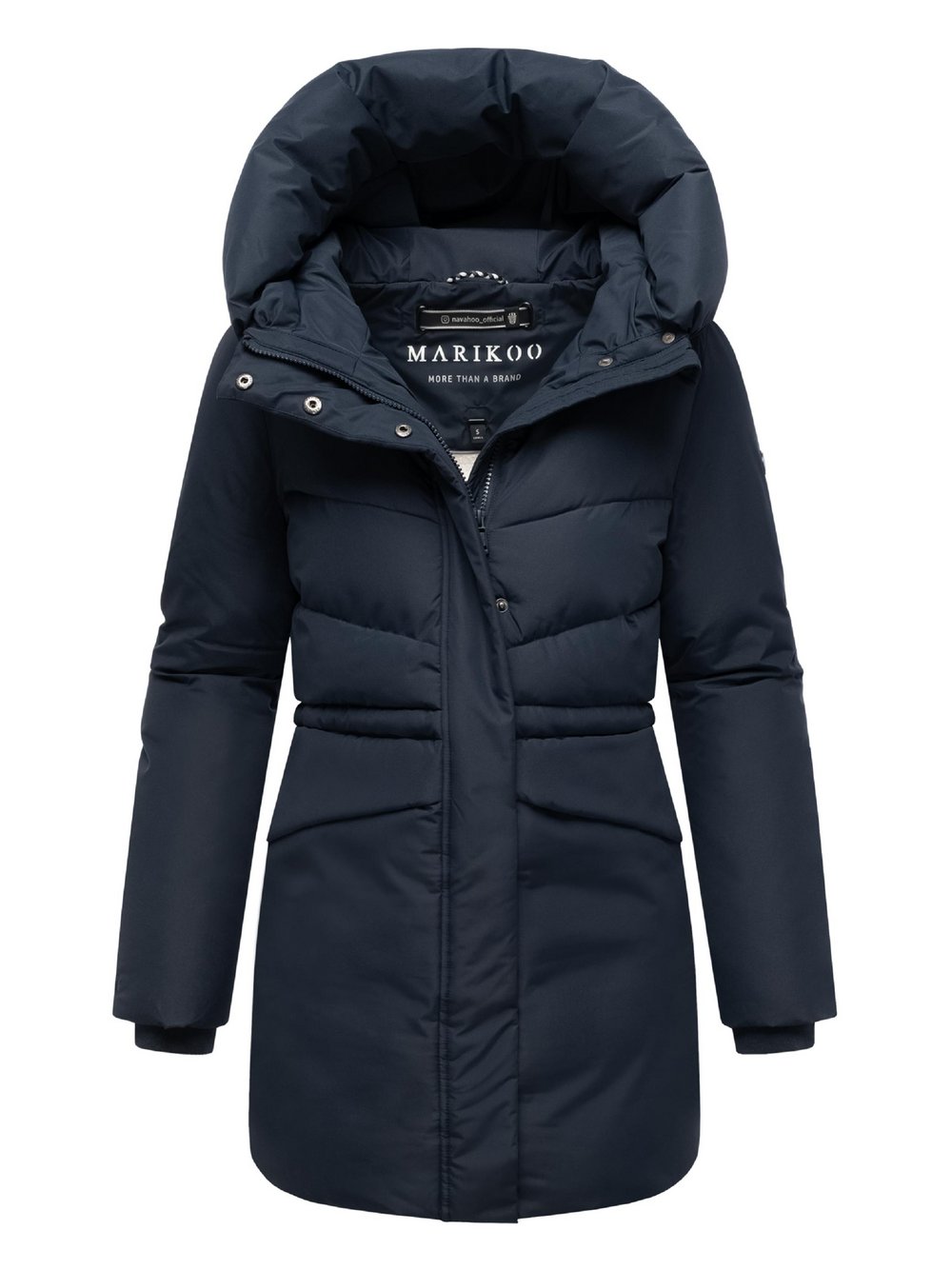 Thumbnail - Marikoo Kurzmantel Damen blau, L