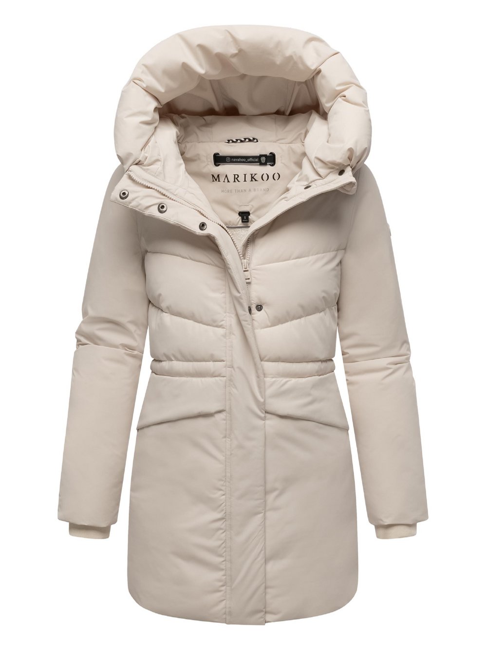 Thumbnail - Marikoo Kurzmantel Damen beige, L