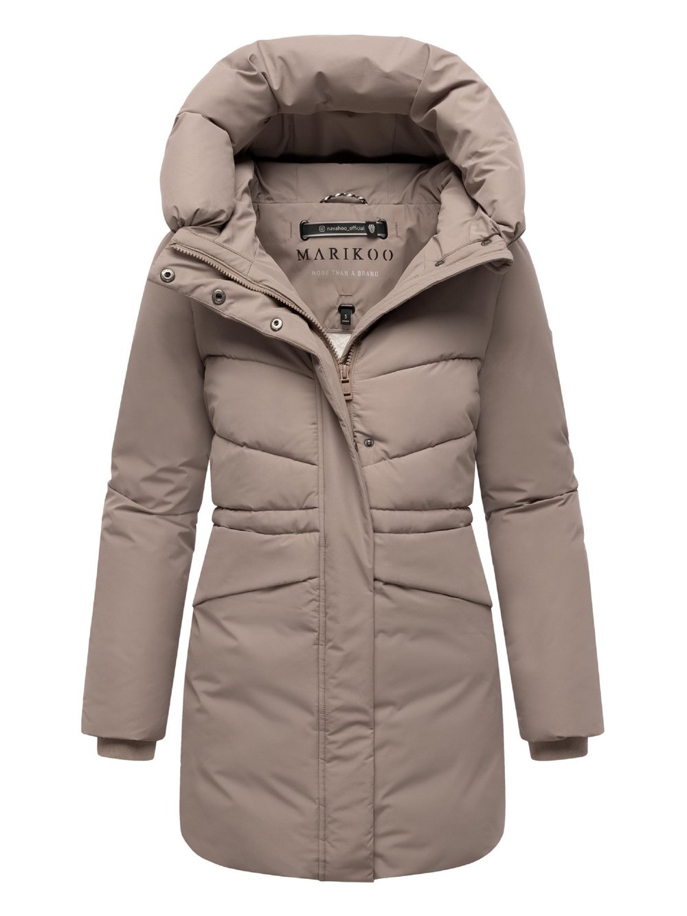 Thumbnail - Marikoo Kurzmantel Damen beige, M