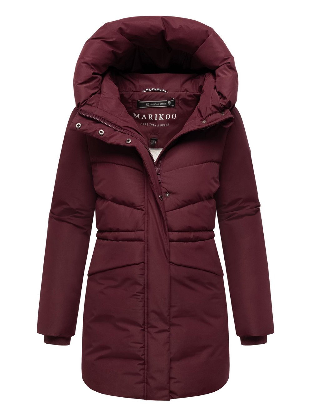 Thumbnail - Marikoo Kurzmantel Damen rot, XL