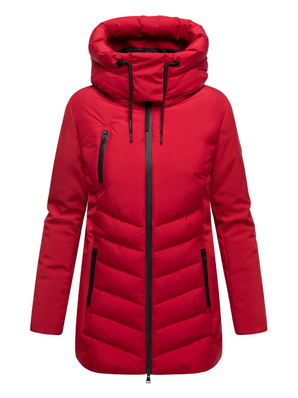 Thumbnail - Marikoo Winterjacke Damen rot, M