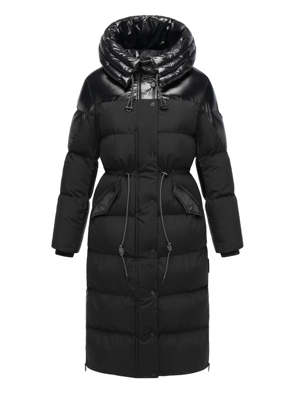 Thumbnail - Navahoo Steppmantel Damen schwarz, S