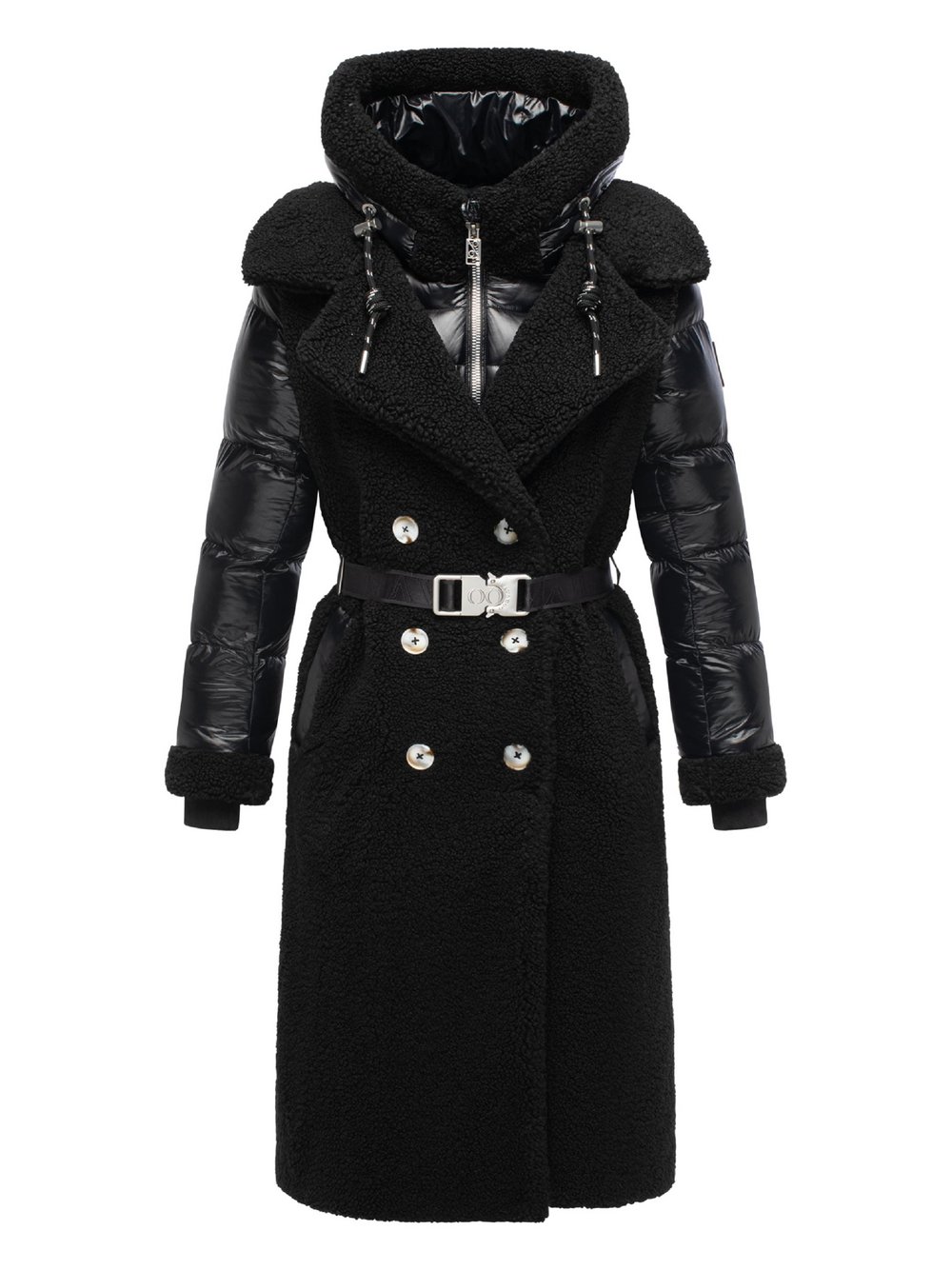 Thumbnail - Navahoo Wintermantel Damen schwarz, L