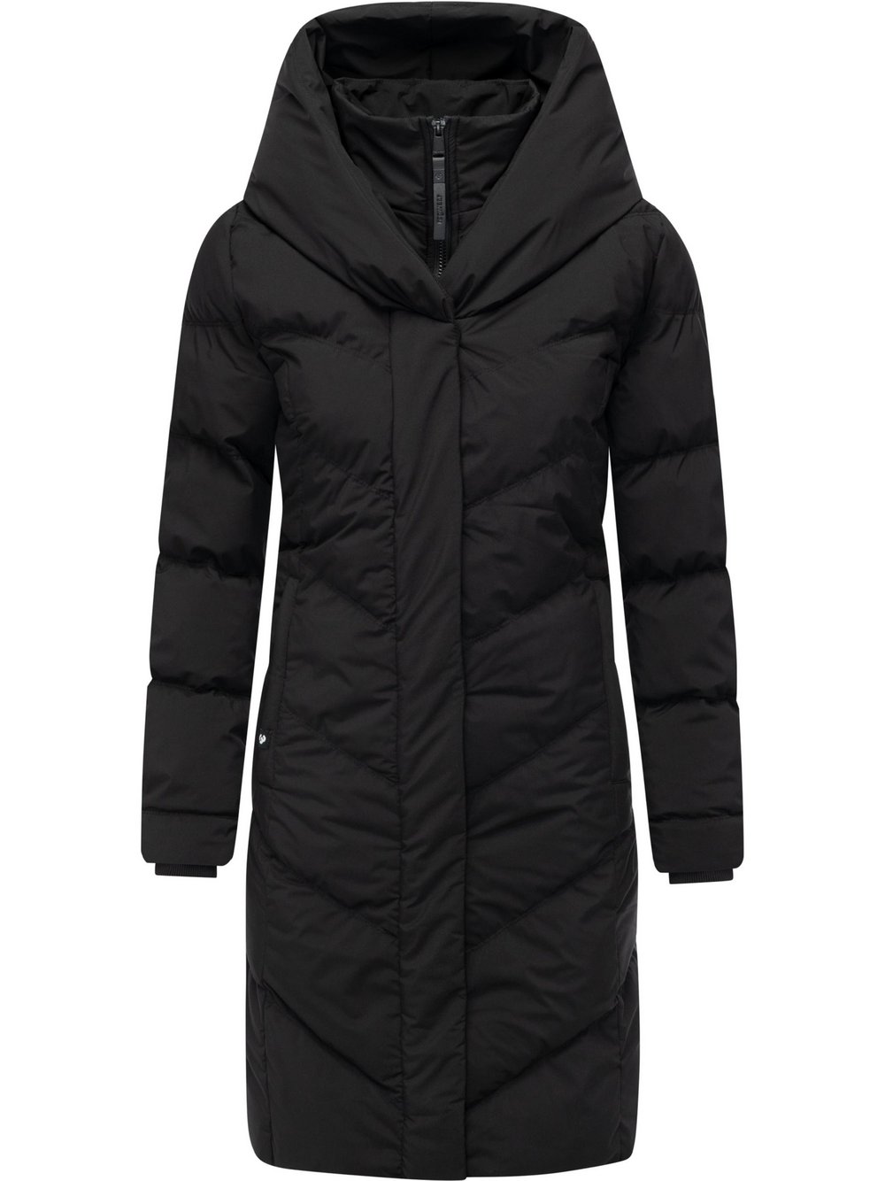 Thumbnail - Ragwear Steppmantel Damen schwarz, XL