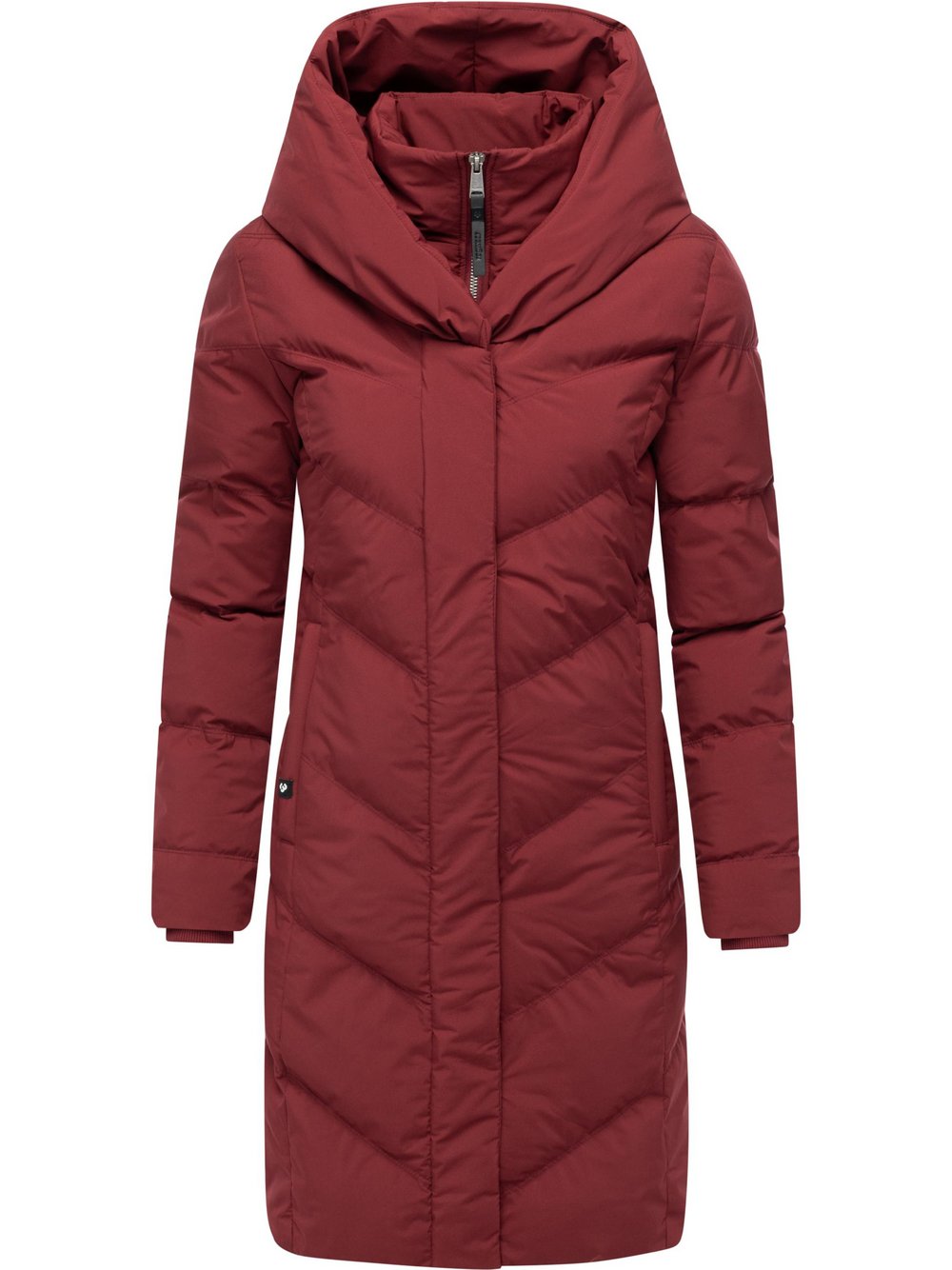 Ragwear Steppmantel Damen rot, L