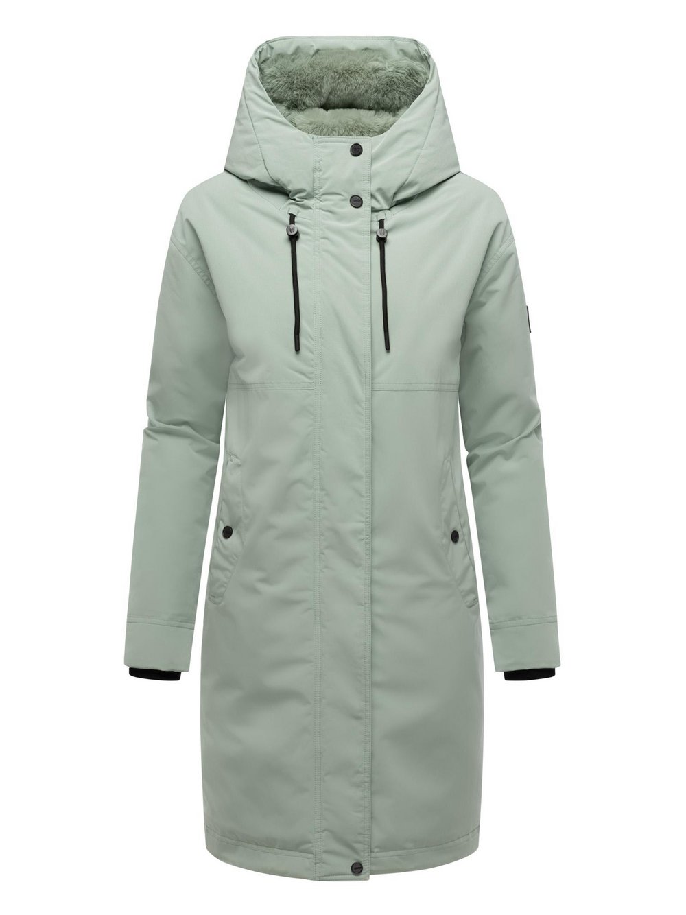 Navahoo Wintermantel Damen grün, 6XL