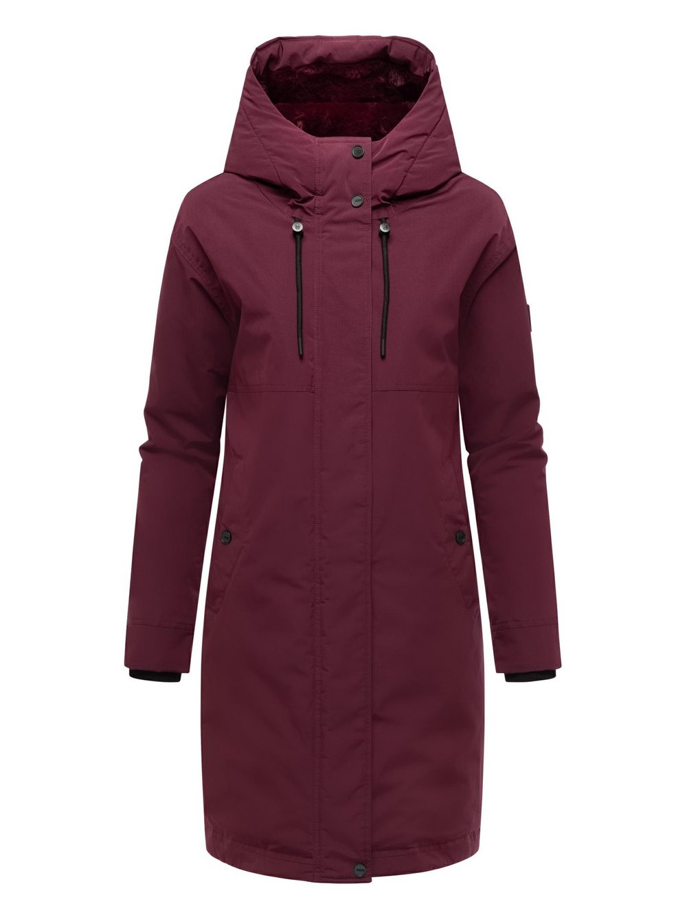 Thumbnail - Navahoo Wintermantel Damen rot, XL