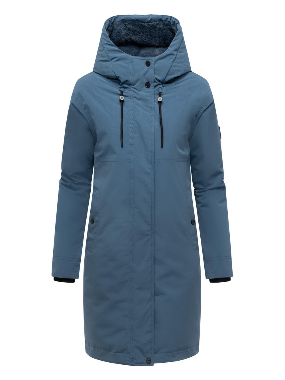 Thumbnail - Navahoo Wintermantel Damen blau, L