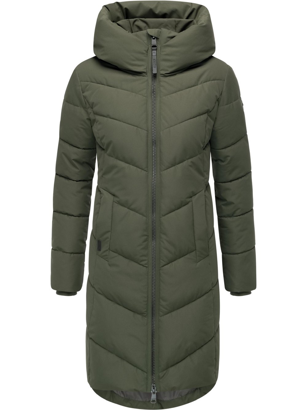 Thumbnail - Ragwear Steppmantel Damen grün, XS