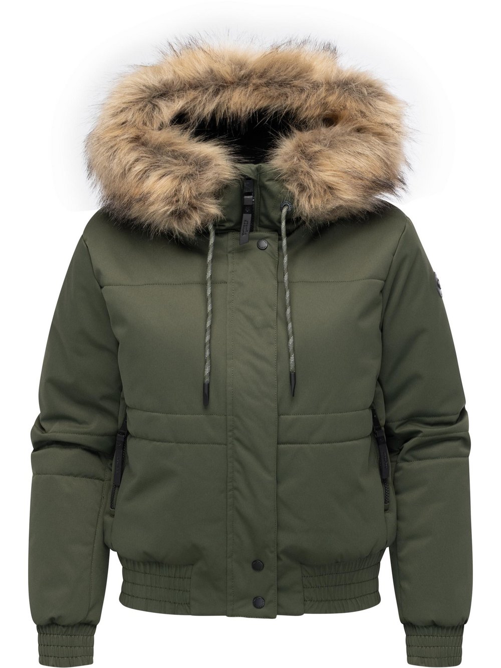 Thumbnail - Ragwear Winterjacke Damen grün, L