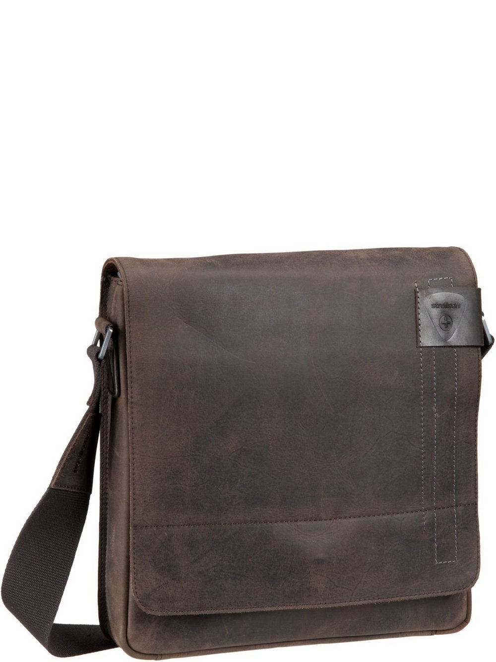 Strellson Umhängetasche Herren Leder braun, ONE SIZE
