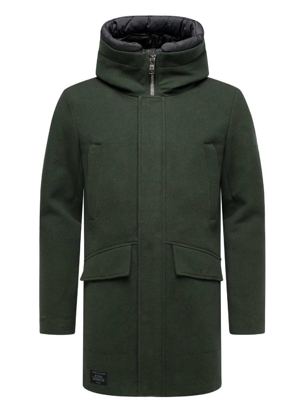 Thumbnail - STONE HARBOUR Kurzmantel Herren grün, XXXL