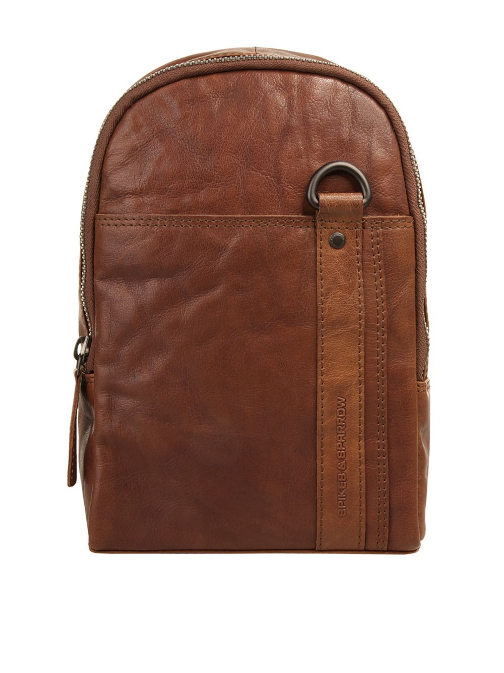 Thumbnail - Spikes & Sparrow Crossbody Bag Damen Leder braun, ONE SIZE