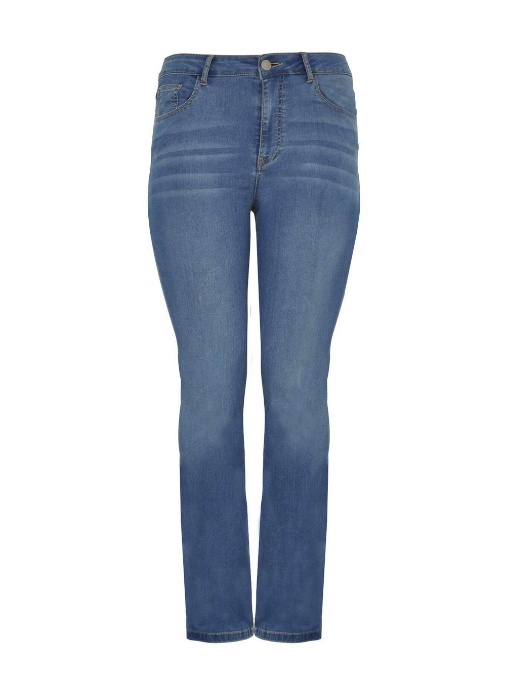 Thumbnail - YOEK Jeans Damen Baumwolle blau, 52
