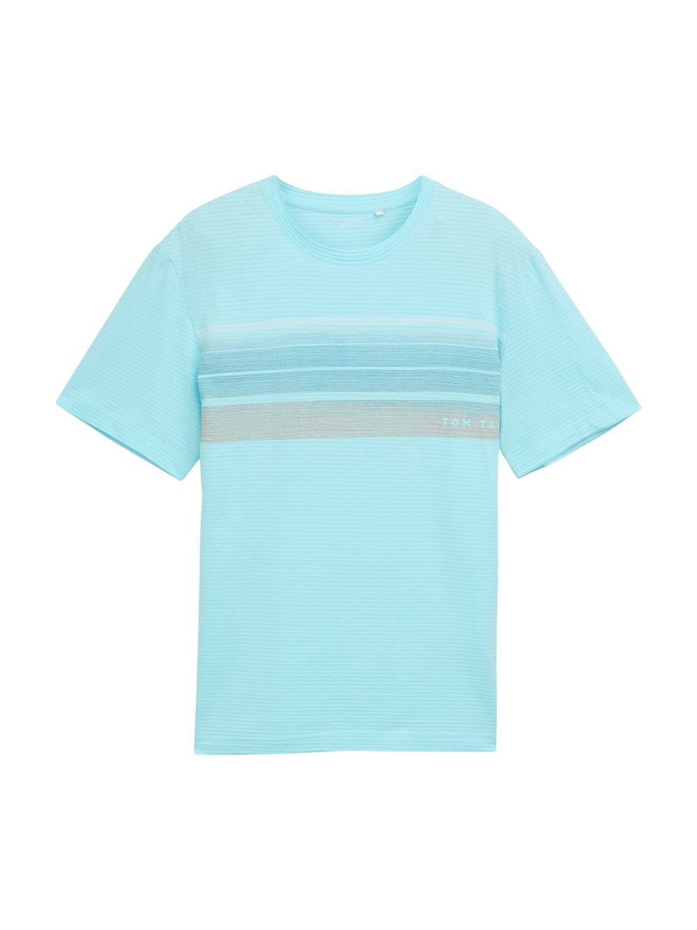 Thumbnail - Tom Tailor T-Shirt Herren Baumwolle blau bedruckt, XXXL