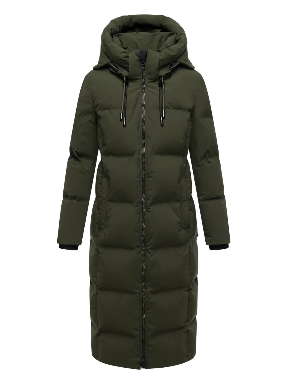 Thumbnail - Marikoo Steppmantel Damen grün, 4XL