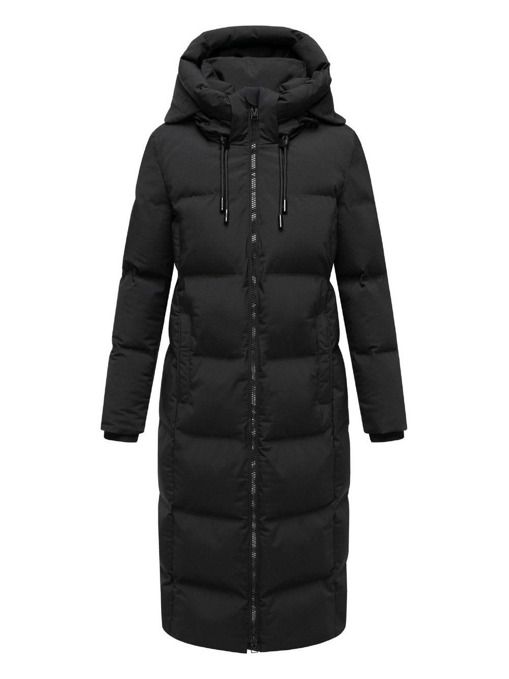 Thumbnail - Marikoo Steppmantel Damen schwarz, 4XL