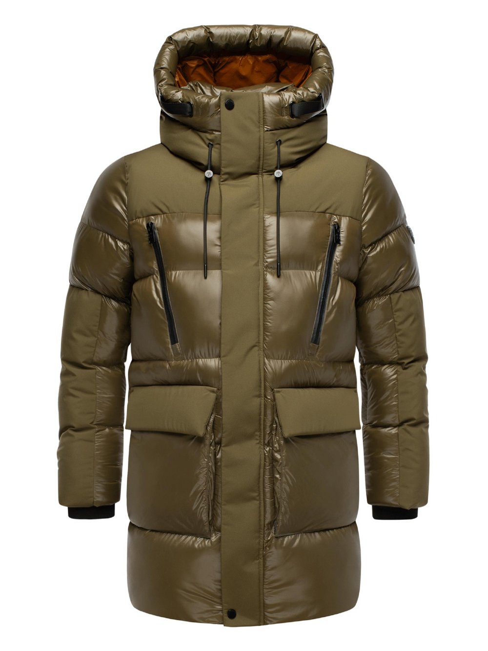 Thumbnail - STONE HARBOUR Steppmantel Herren braun, S