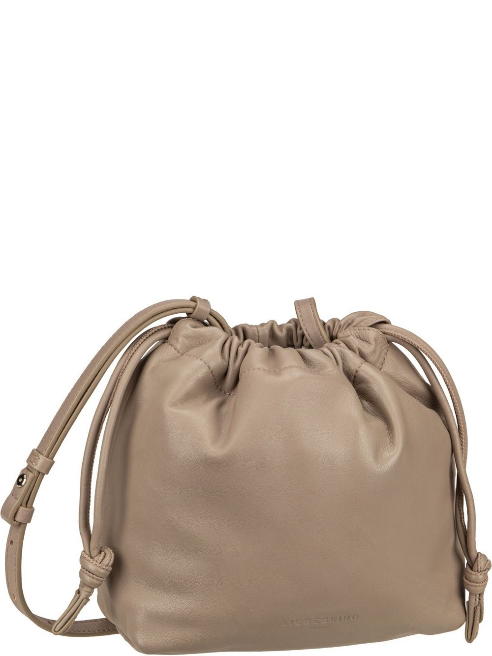 Liebeskind Berlin Bodybag Damen Leder grau, ONE SIZE