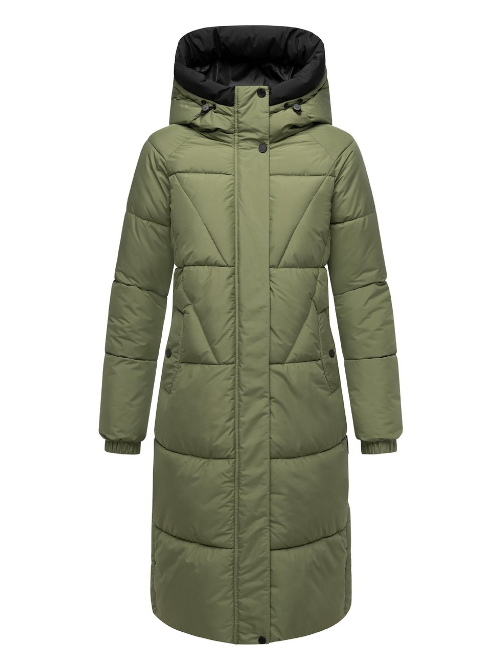 Thumbnail - Marikoo Wintermantel Damen grün, XXL