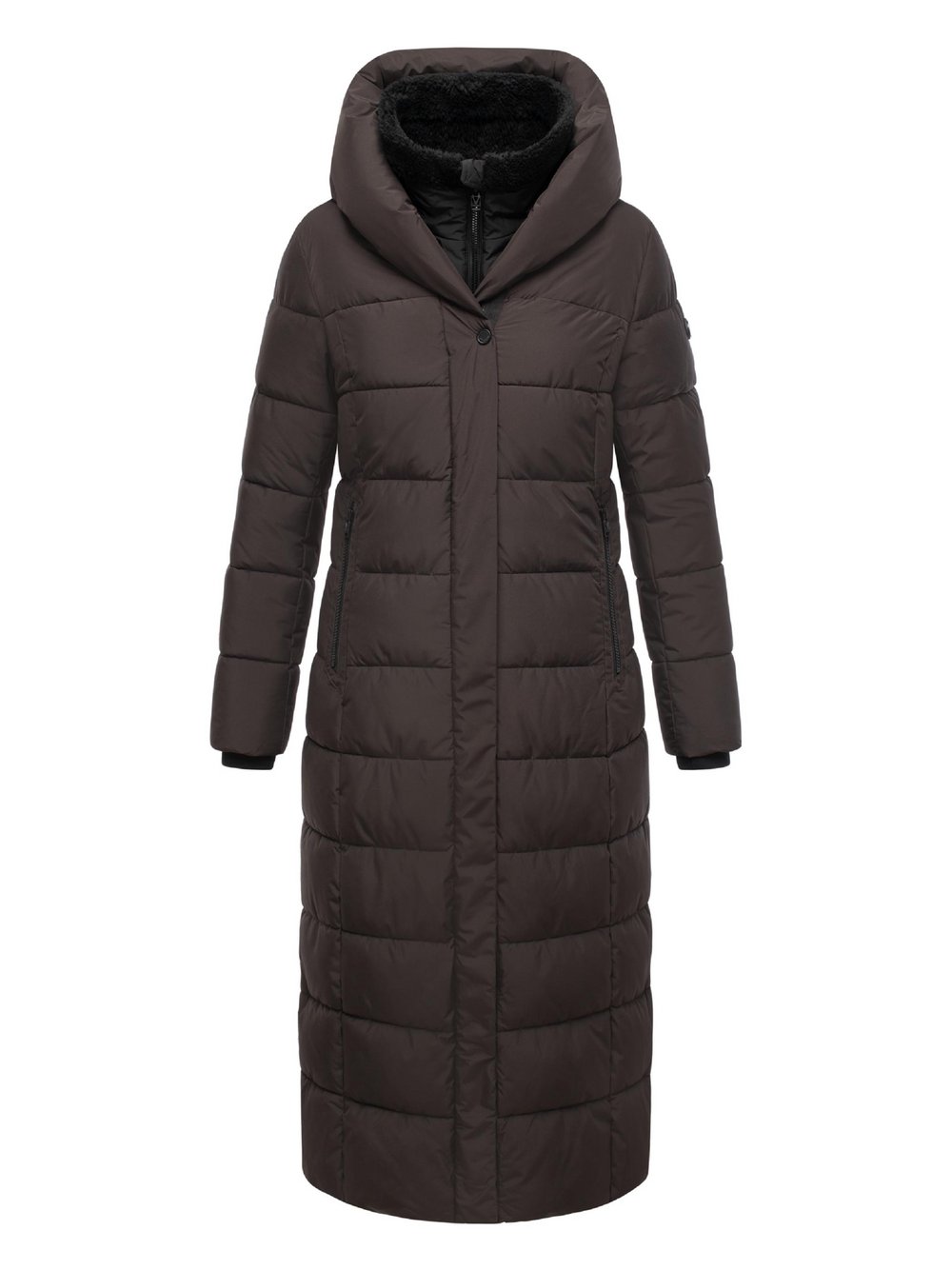 Thumbnail - Marikoo Wintermantel Damen braun, 5XL