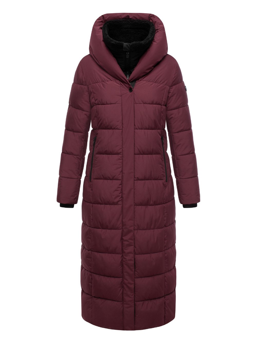 Marikoo Wintermantel Damen rot, L