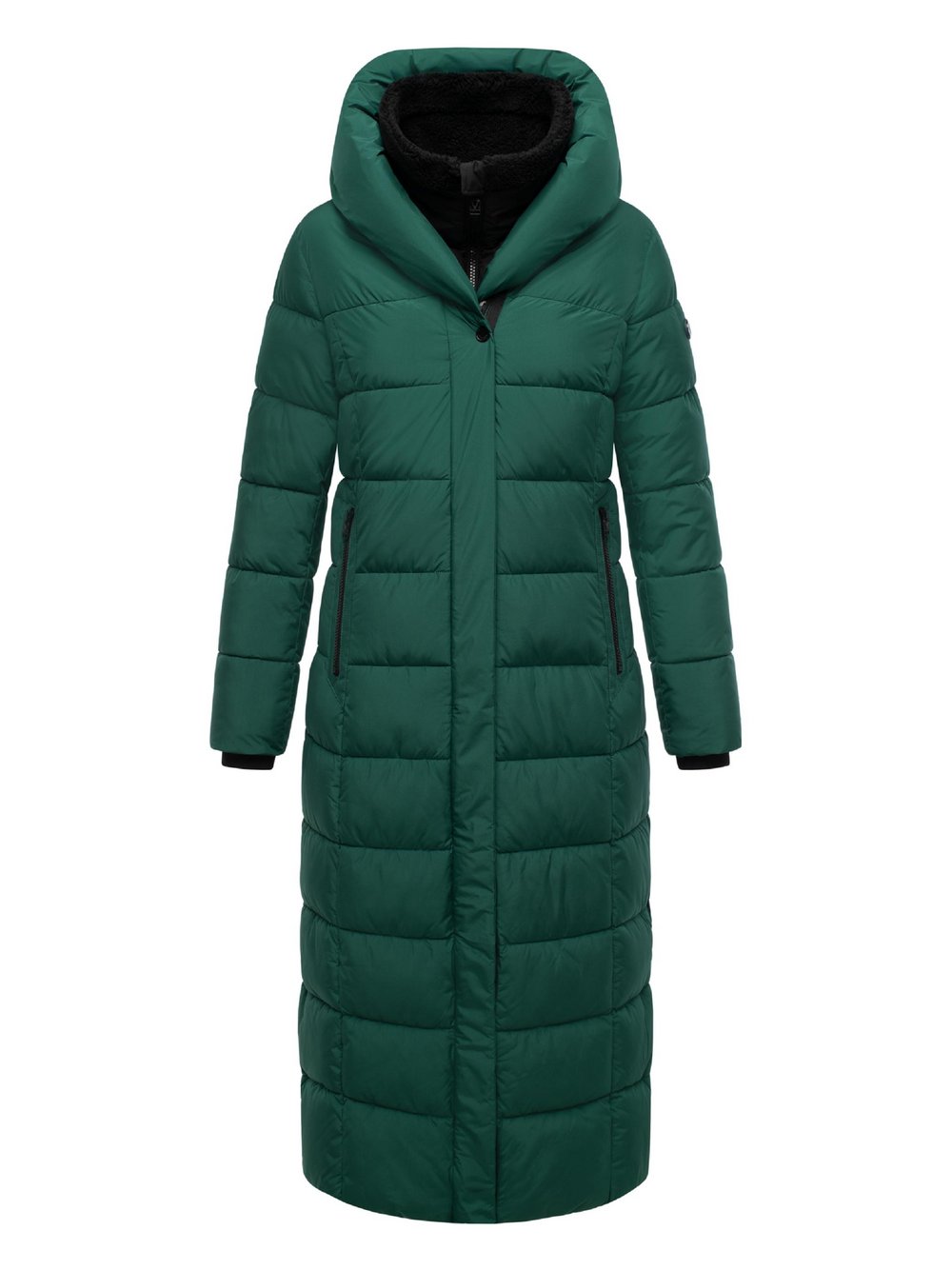 Thumbnail - Marikoo Wintermantel Damen grün, M