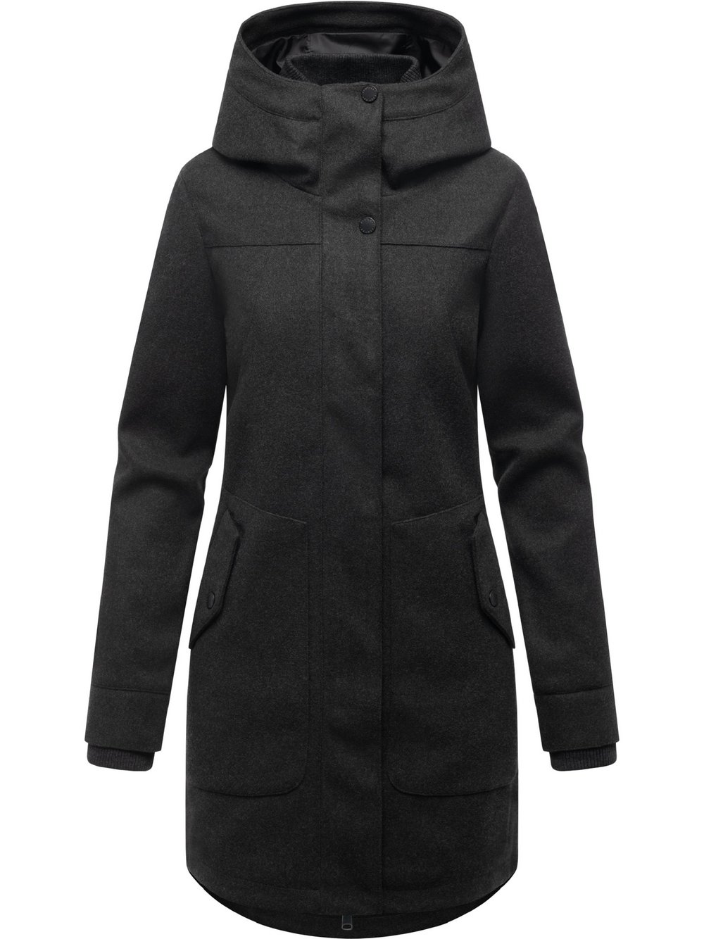 Ragwear Wollmantel Damen grau, M