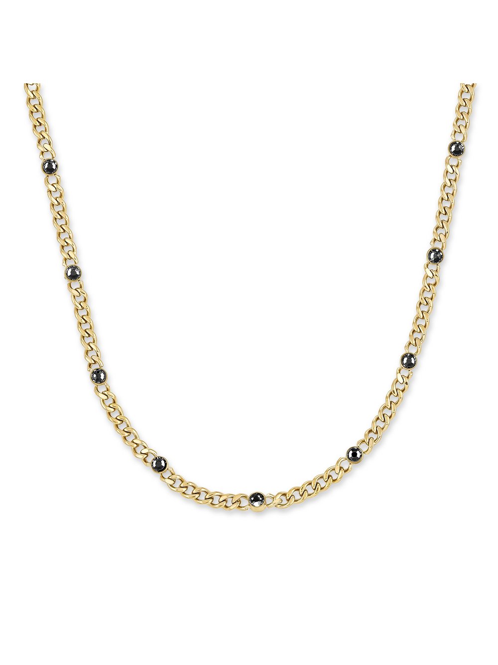 Thumbnail - COPENHAGEN STUDIOS Halskette  Damen Edelstahl gold, ONE SIZE