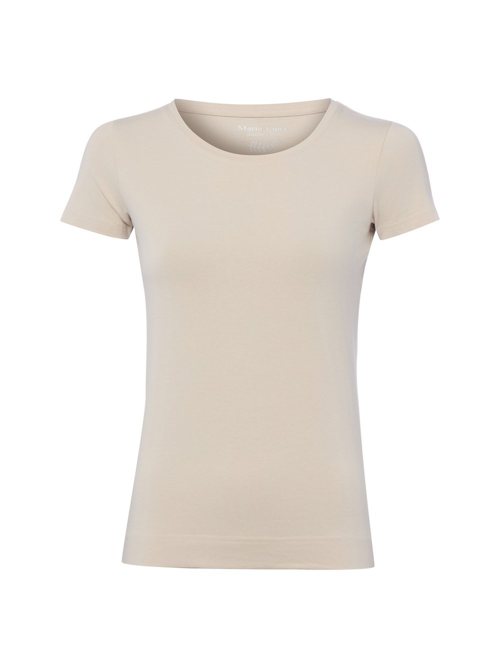 Marie Lund T-Shirt Damen Baumwolle beige, S