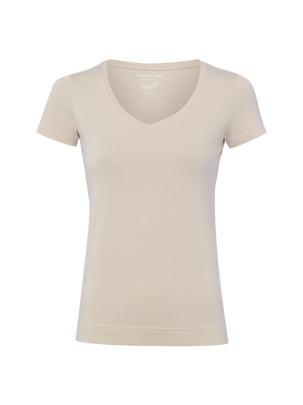 Marie Lund T-Shirt Damen Baumwolle beige, XXL