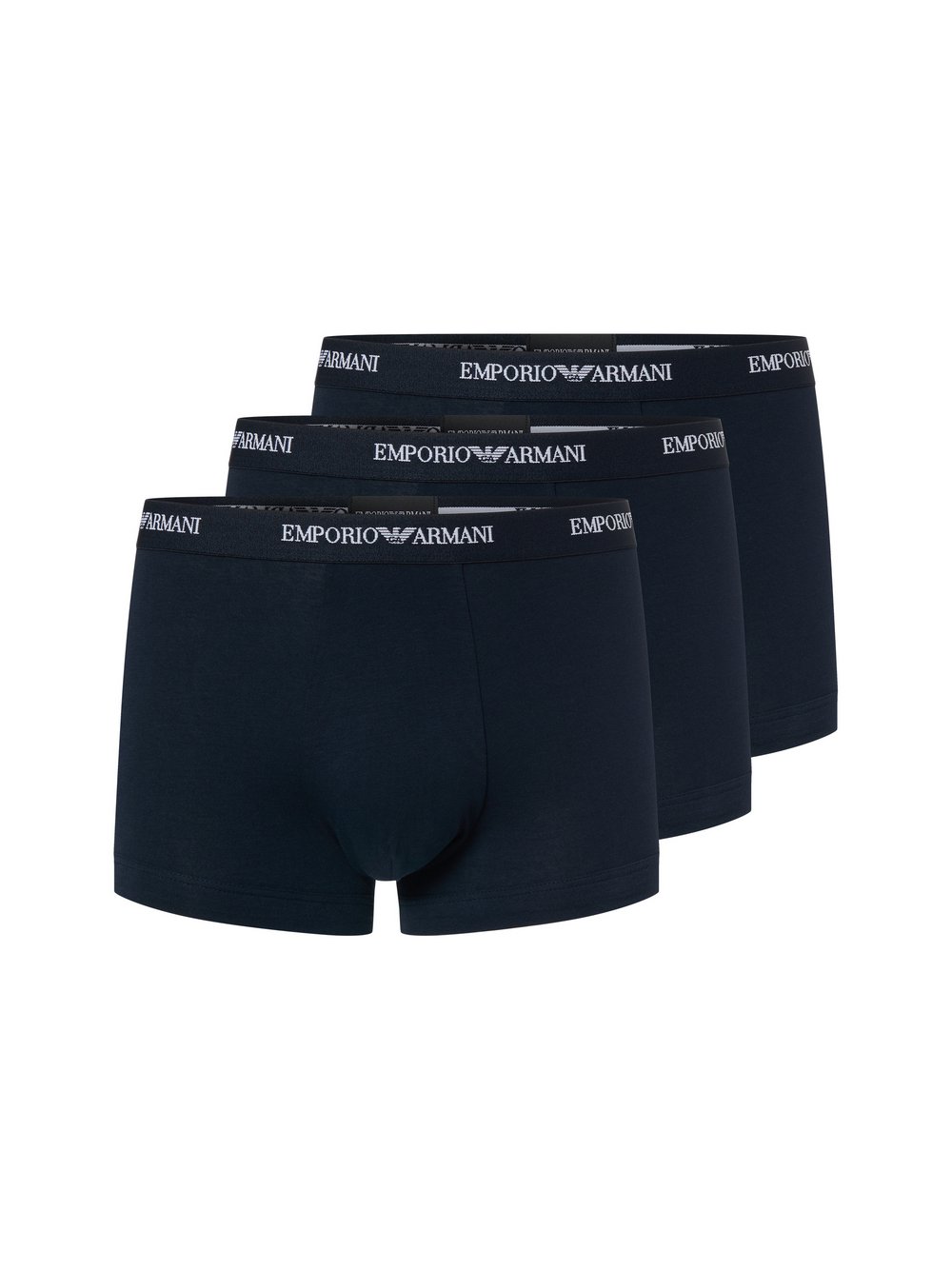Thumbnail - Emporio Armani Boxershorts im 3er-Pack Herren Baumwolle blau, M