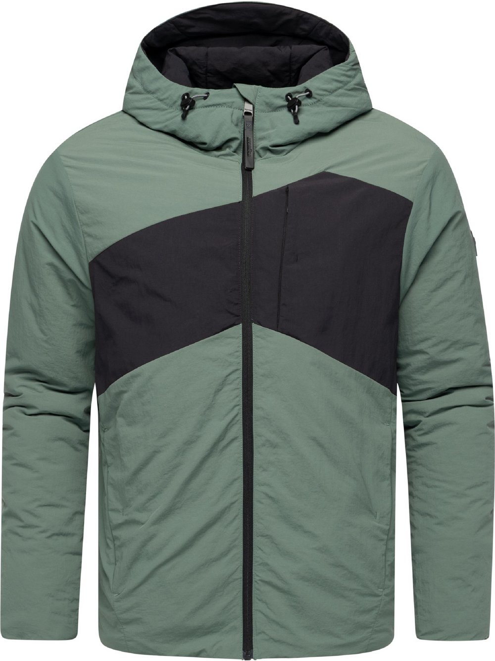 Ragwear Winterjacke Herren grün gemustert, XL