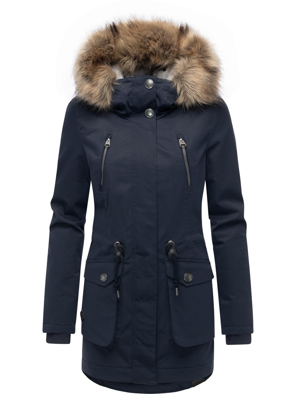 Thumbnail - Ragwear Kurzmantel Damen blau, XS