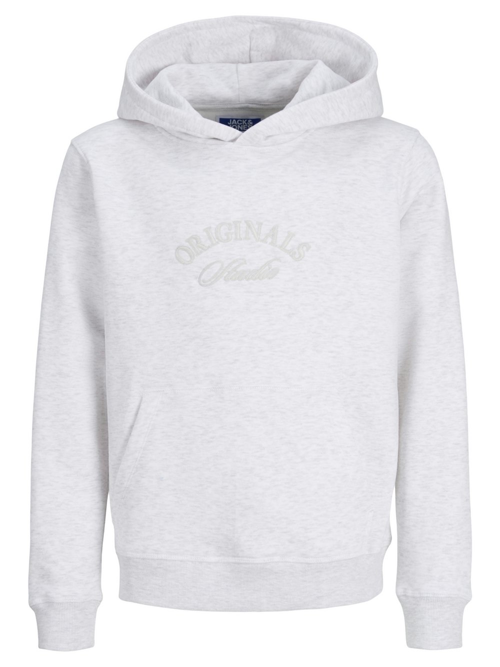 Jack & Jones Junior Kapuzenpullover Jungen Baumwolle weiß, 152