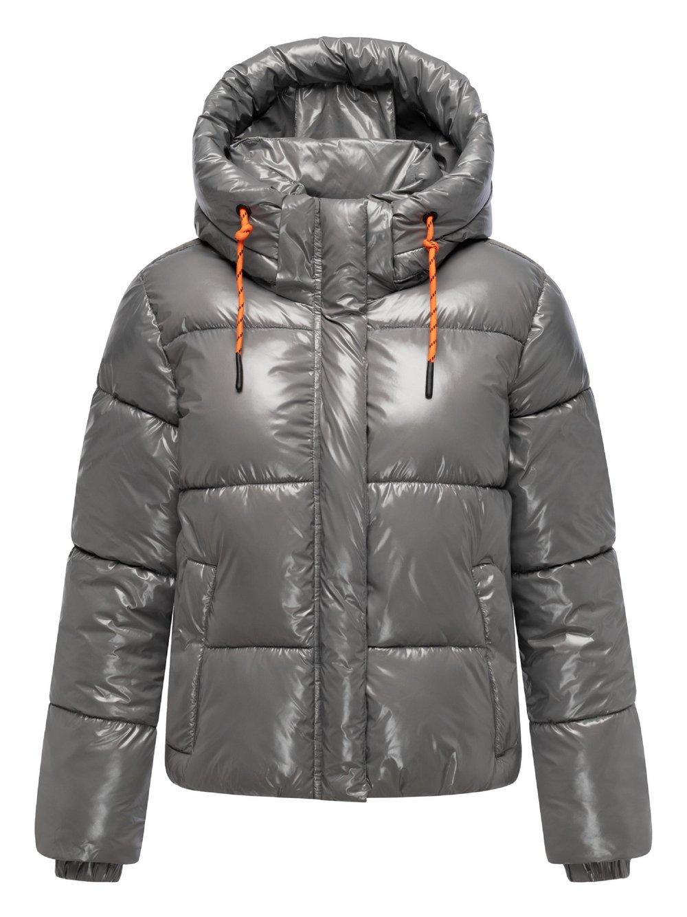 Thumbnail - Marikoo Steppjacke Damen grau, XL