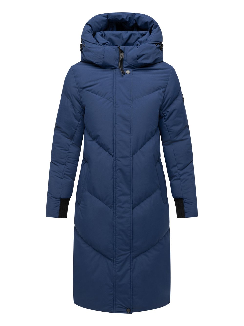 Thumbnail - Marikoo Steppmantel Damen blau, 5XL