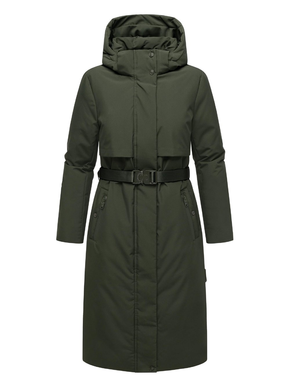 Thumbnail - Navahoo Wintermantel Damen grün, XXL