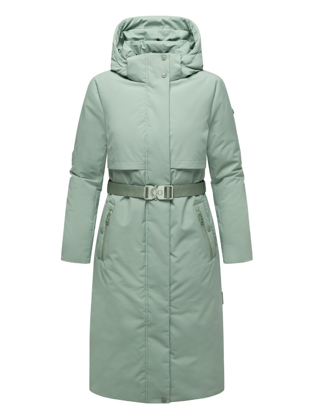 Thumbnail - Navahoo Wintermantel Damen grün, L