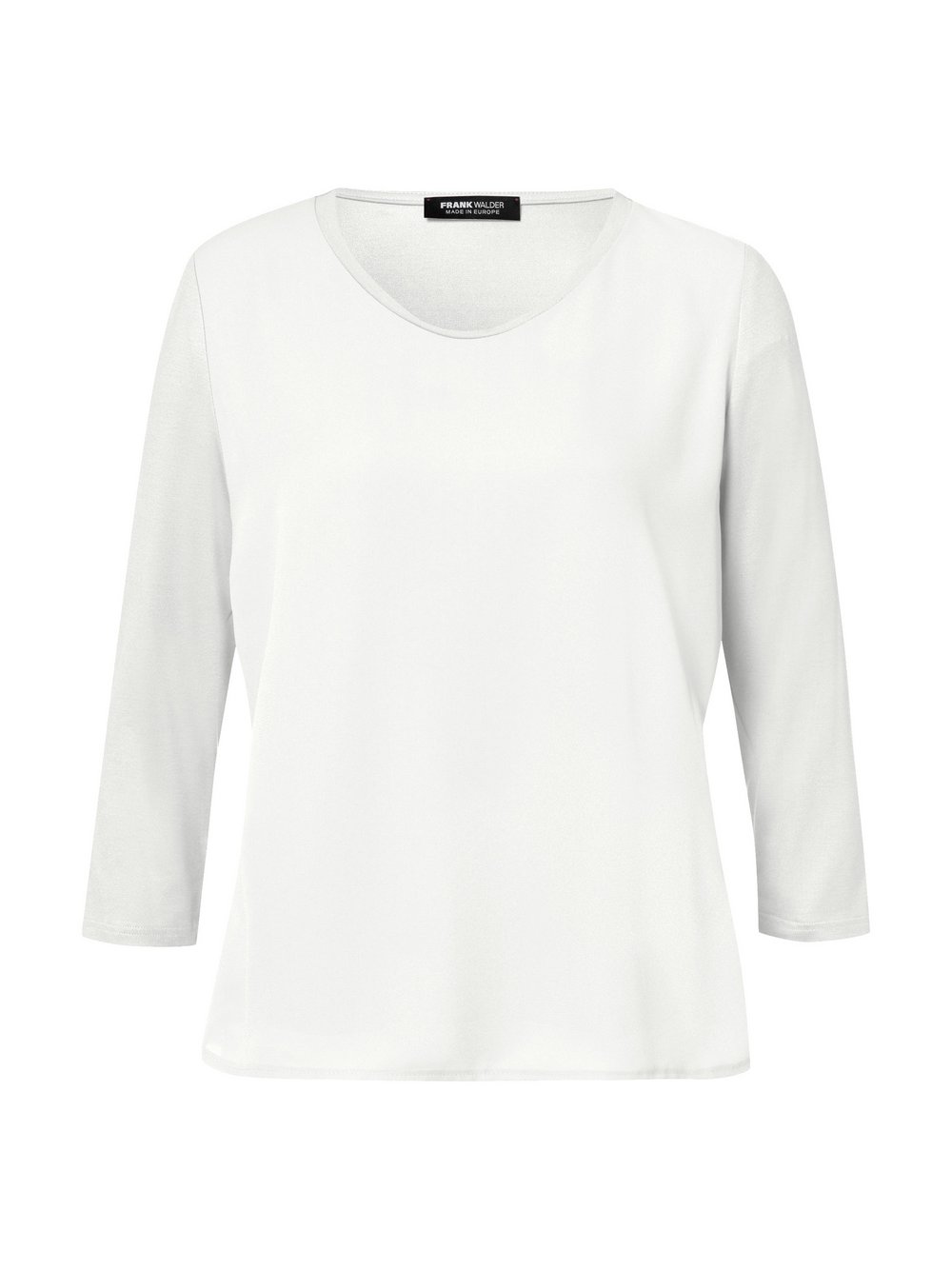 Frank Walder Shirt Damen Viskose weiß, 38