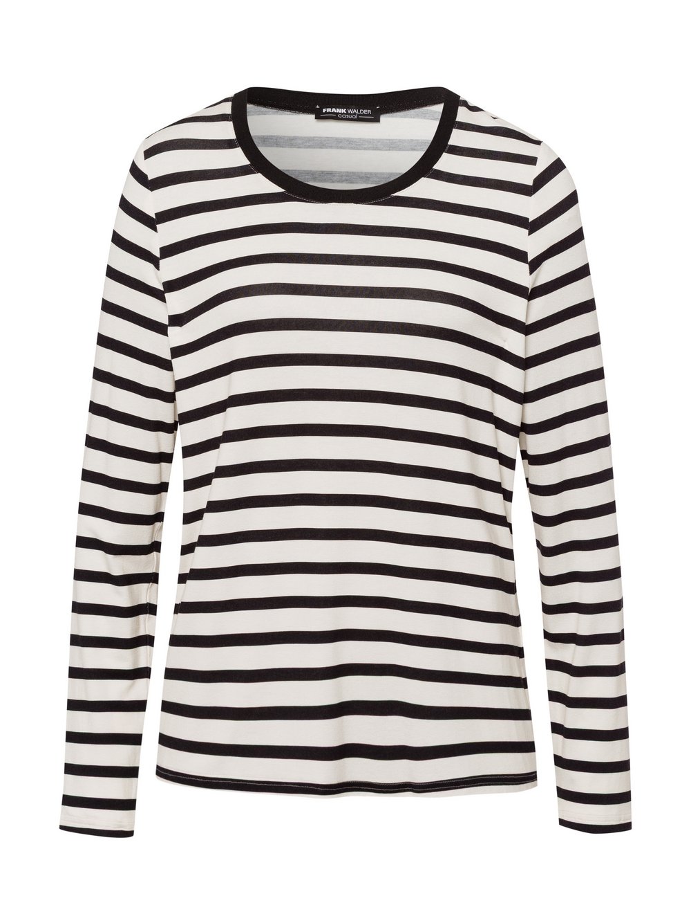 Thumbnail - Frank Walder Shirt Damen Viskose mehrfarbig gestreift, 42