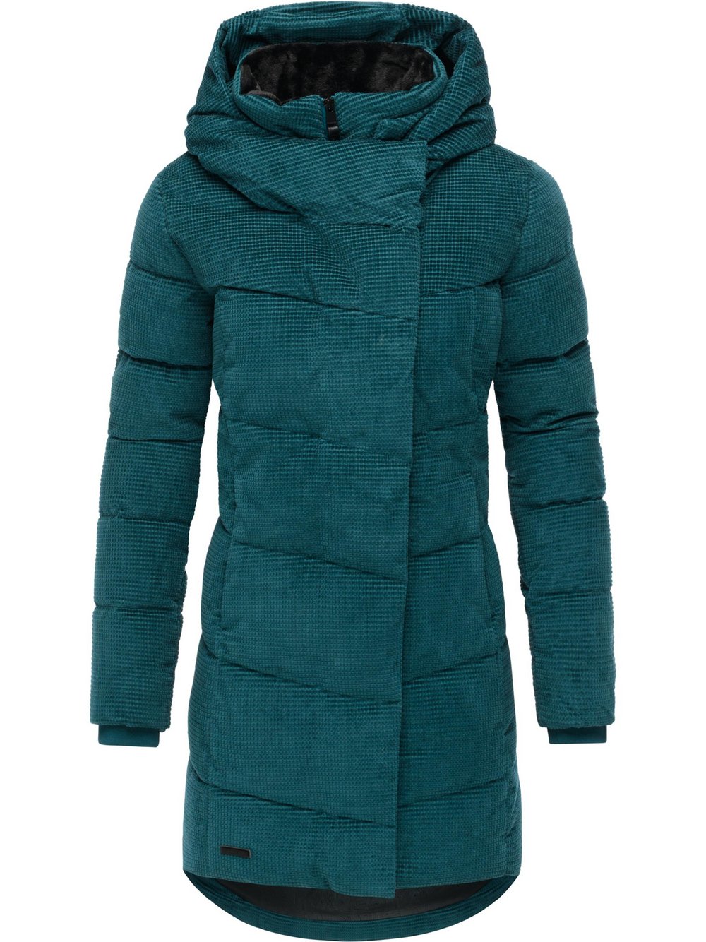 Ragwear Wintermantel Damen Baumwolle blau, L