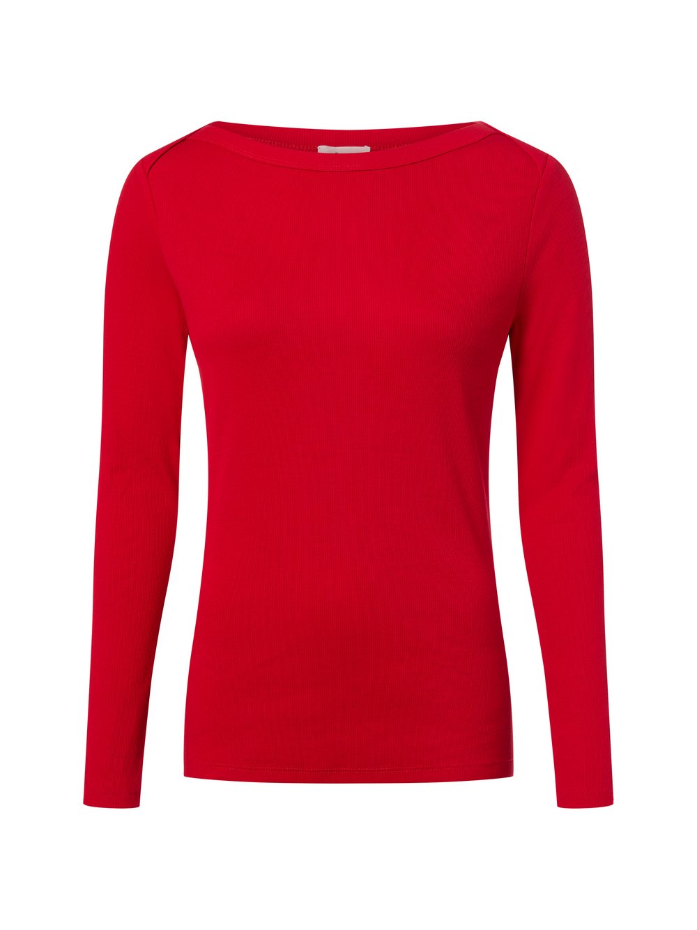 Thumbnail - s.Oliver Langarmshirt Damen Baumwolle rot, 40