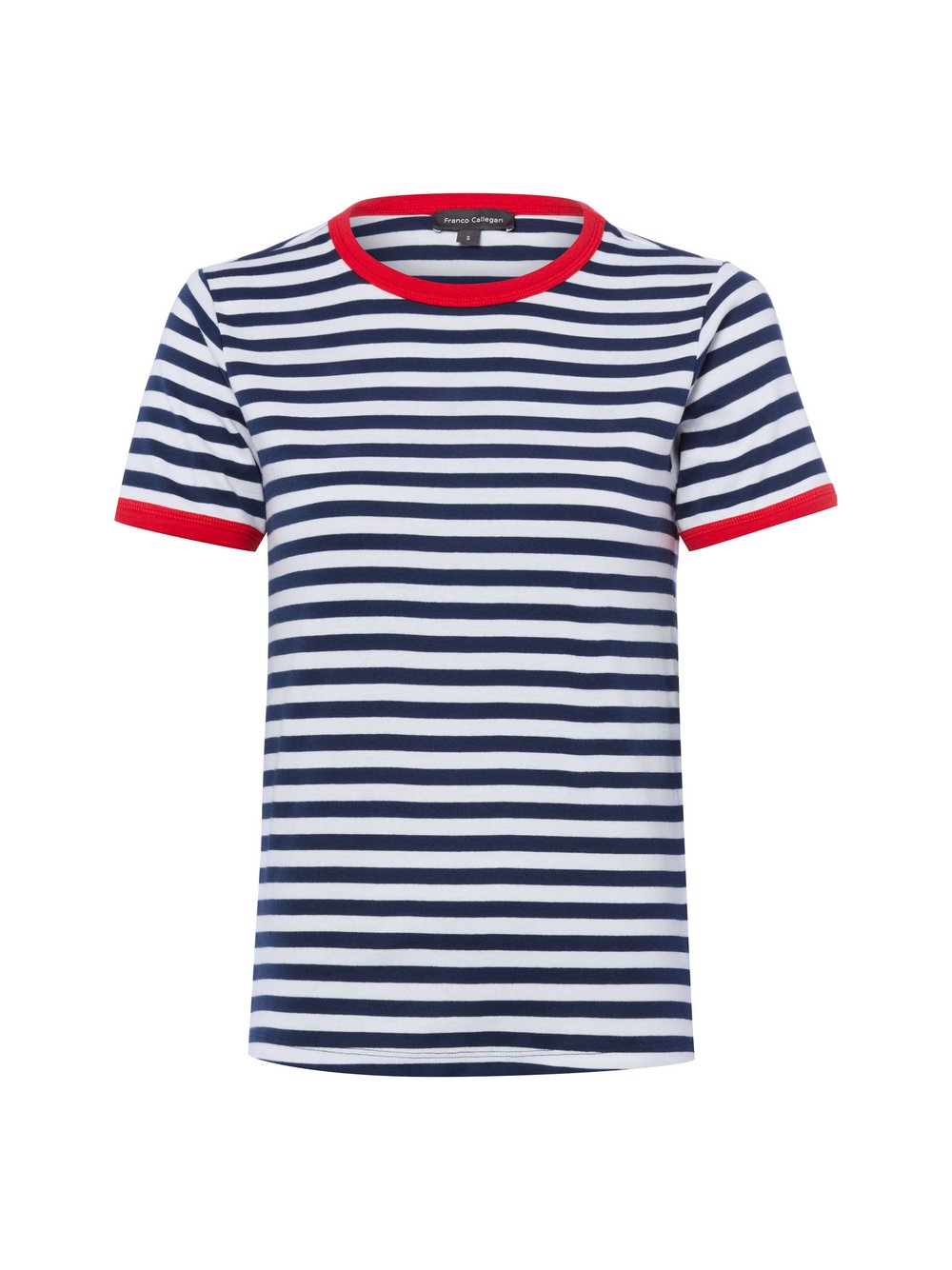 Franco Callegari T-Shirt Damen Baumwolle mehrfarbig gestreift, L